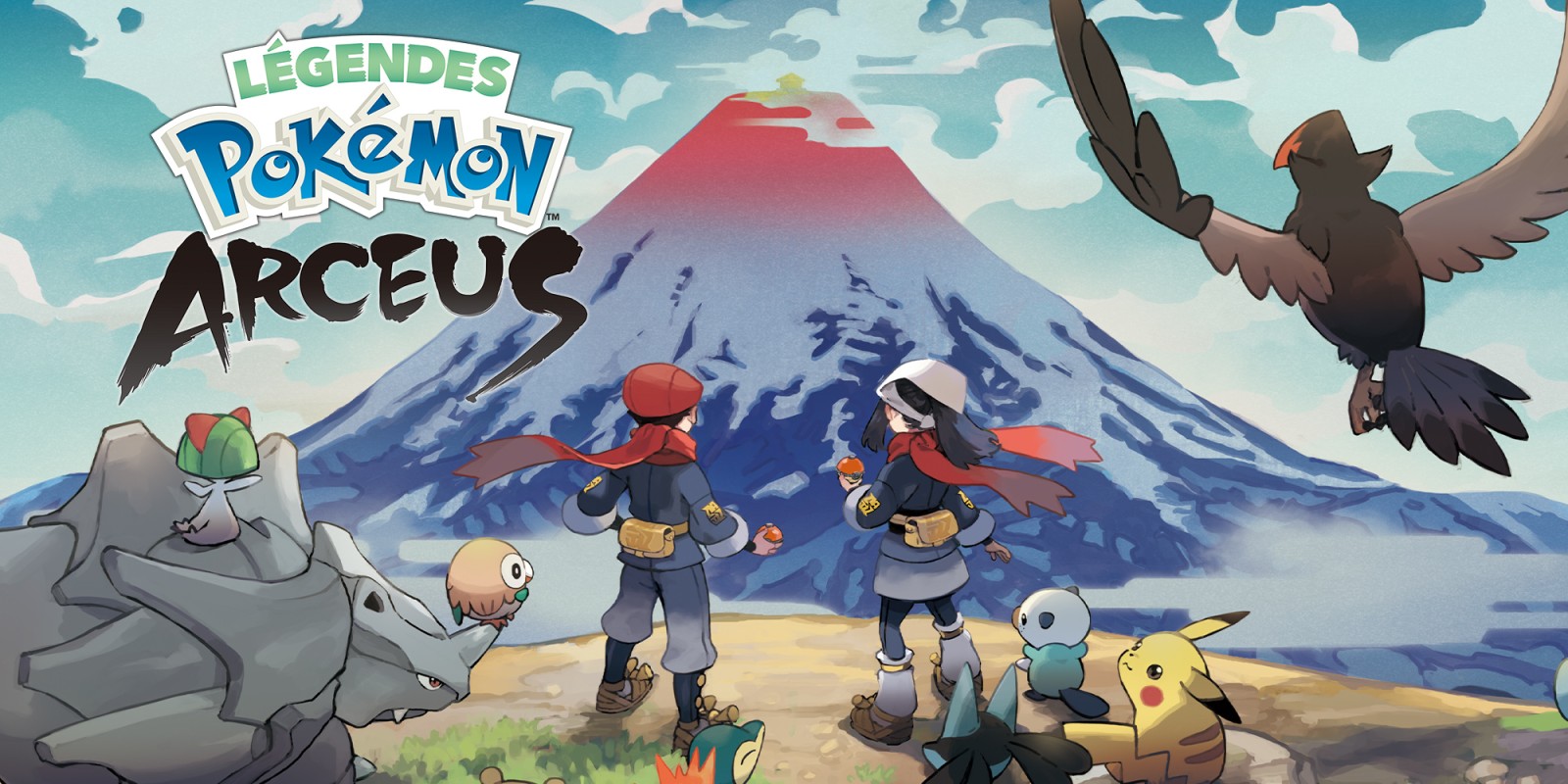 Visuel jeu Pokémon Legends Arceus