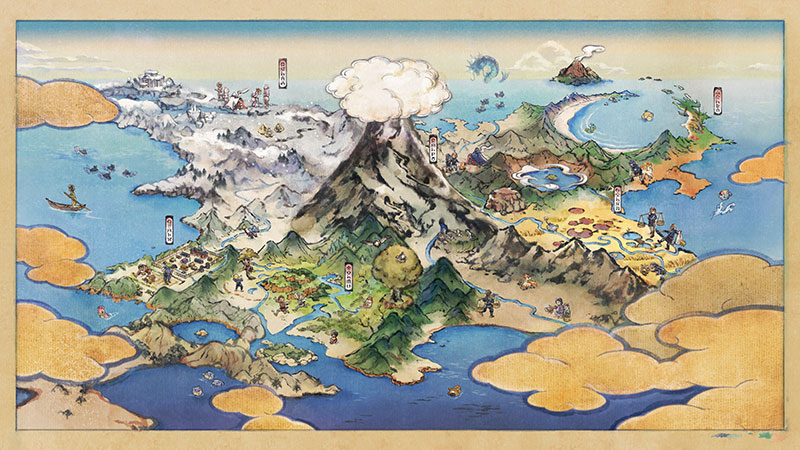 Map Hisui Pokémon legends arceus